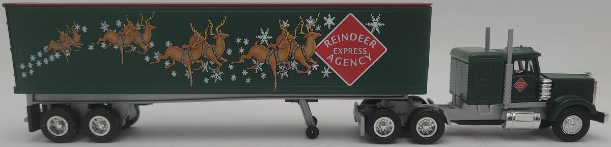 Lionel 6-14260 O Gauge Christmas Tractor Trailer Truck EX/Box