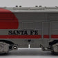 Marx 1095 Vintage O Gauge Santa Fe Diesel Locomotive VG