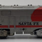 Marx 1095 Vintage O Gauge Santa Fe Diesel Locomotive VG