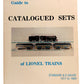 THS Enterprises 80-51676 Guide To Catalogued Sets of Lionel Trains 1917-1969 VG