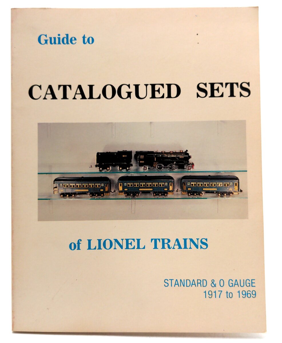 THS Enterprises 80-51676 Guide To Catalogued Sets of Lionel Trains 1917-1969 VG