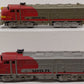 Marx 1095 Vintage O Santa Fe AA Diesel Locomotives VG