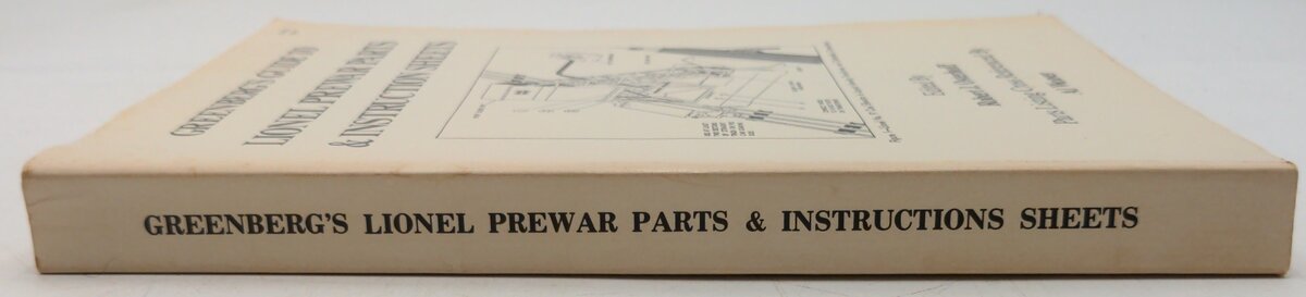 Greenberg Books 0-89778-059-0 Guide to Lionel Prewar Parts & Instruction Sheets VG
