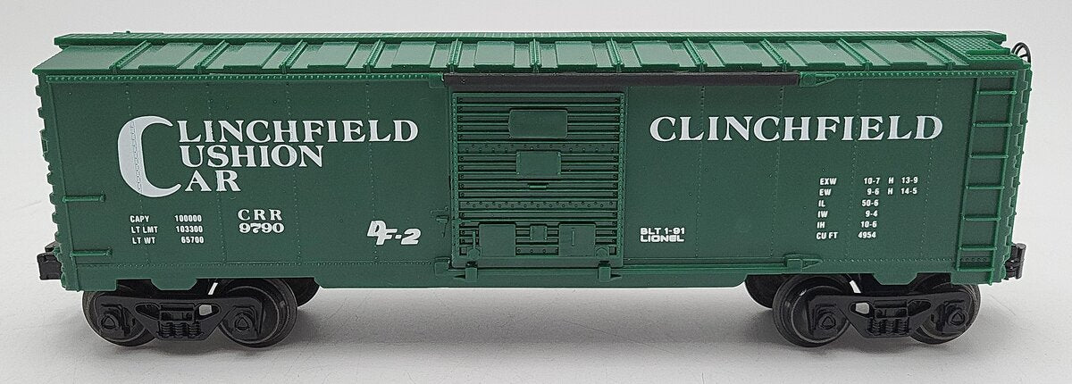 Lionel 6-19243 O Gauge Clinchfield Boxcar #9790 EX/Box