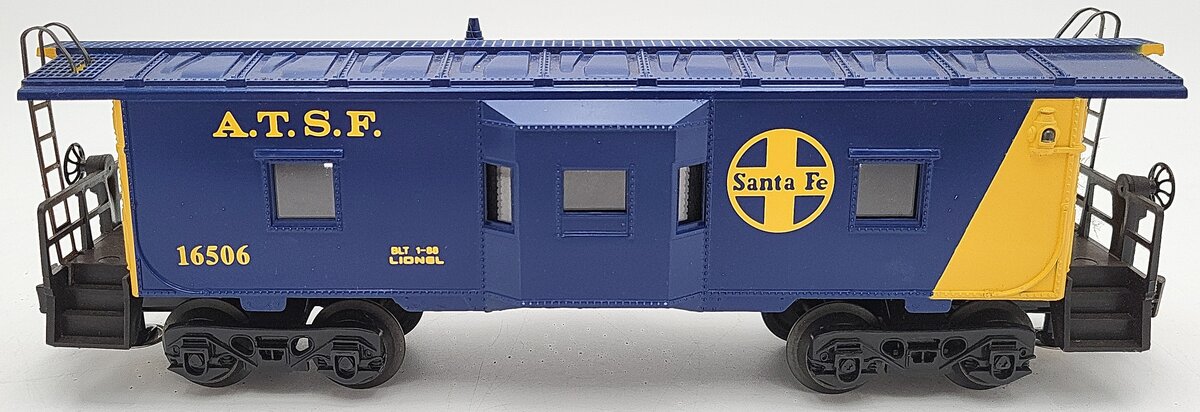 Lionel 6-16506 O Gauge Santa Fe Bay Window Caboose VG/Box