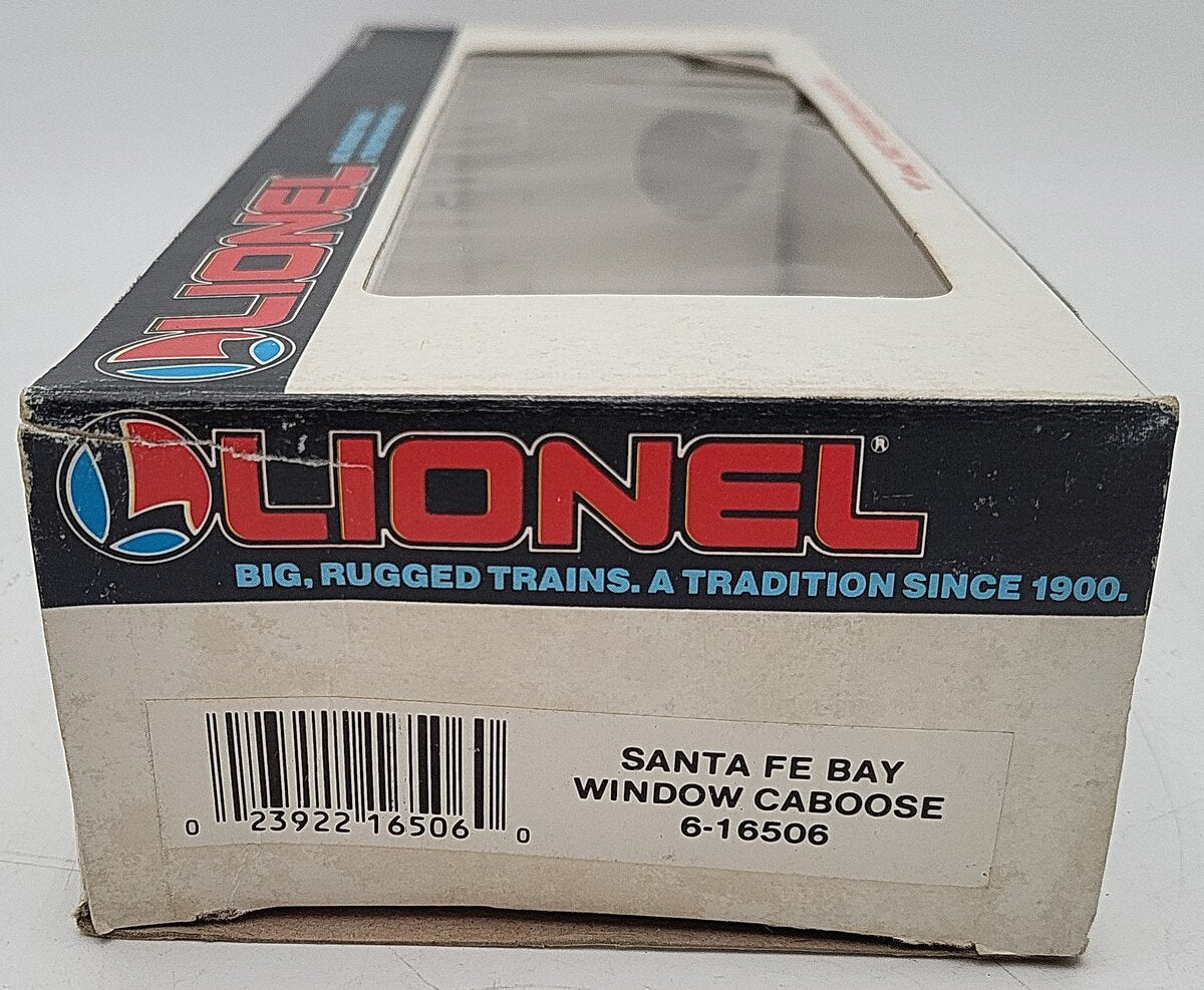 Lionel 6-16506 O Gauge Santa Fe Bay Window Caboose VG/Box