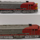Marx 1095 Vintage O Santa Fe AA Diesel Locomotives VG