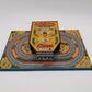 Tokyo Plaything Shokai Dream Land Bus in Magic Tunnel Wind-up Tin Toy VG