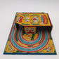 Tokyo Plaything Shokai Dream Land Bus in Magic Tunnel Wind-up Tin Toy VG