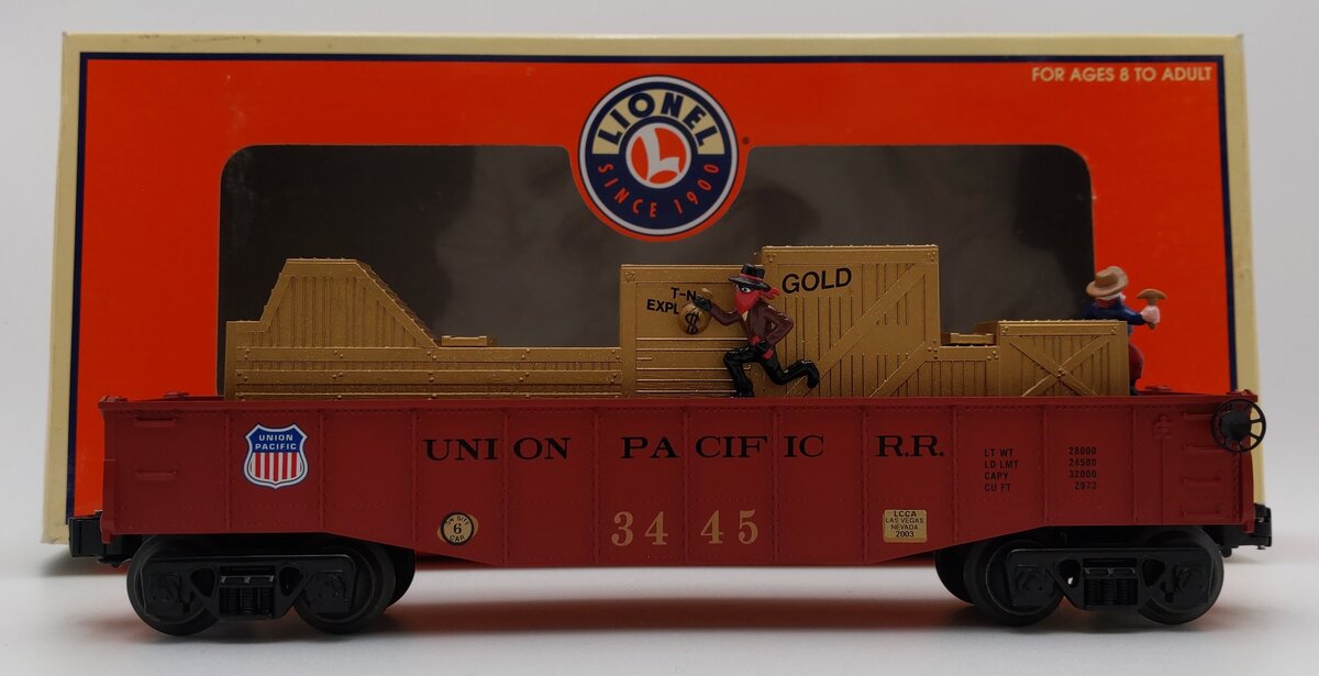 Lionel 6-26791 O Union Pacific Chase Gondola #3445 LN/Box