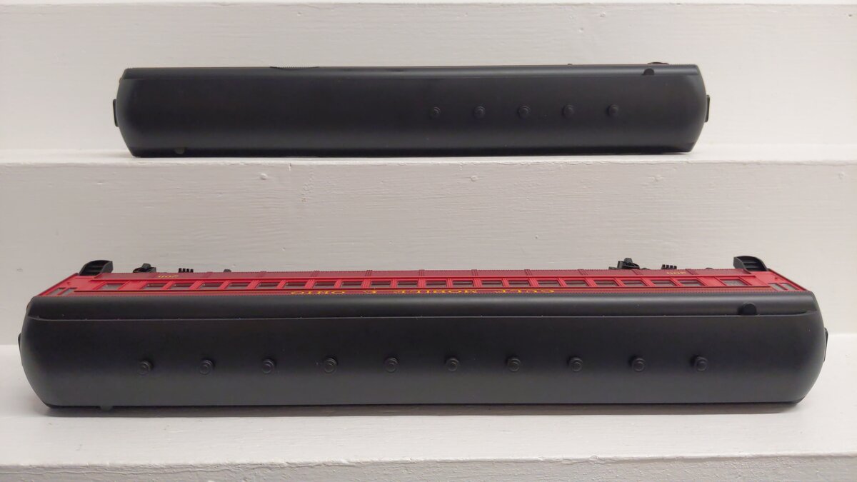 Atlas 1009918 O GM&O Combine and Coach Passenger Cars Set #2594/#209 EX/Box