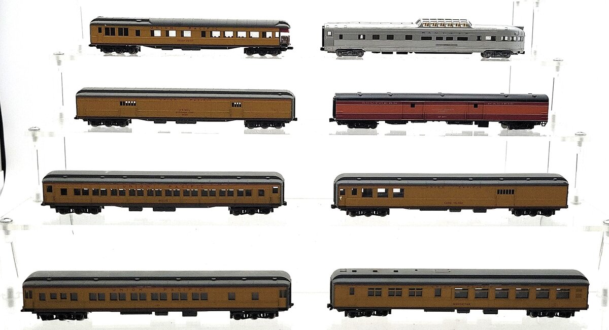 Rivarossi & Con-Cor N Scale Assorted Passenger Cars [8] VG