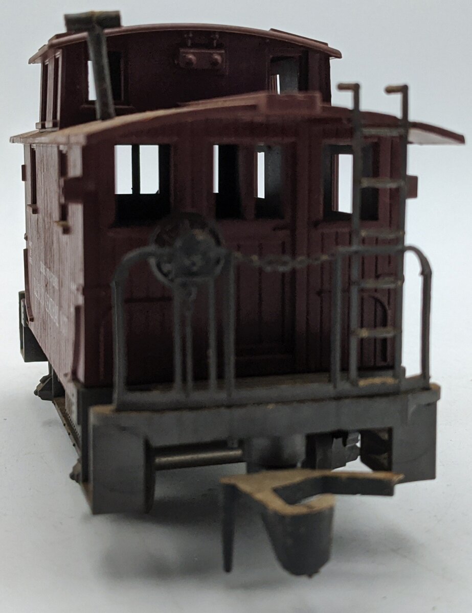 AHM 7306D O Scale 2-Rail Illinois Central Cupola Caboose VG