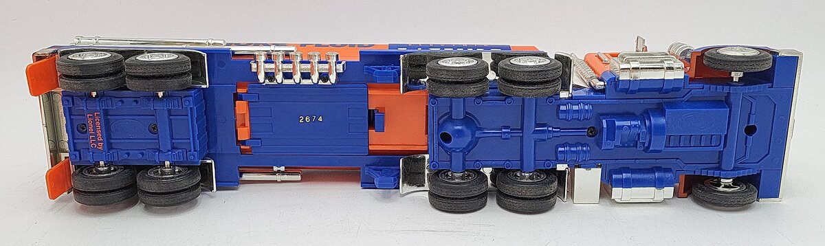 Lionel TMT-18126 1/32 Tanker Toy Truck with Operating Lights Sounds & Coinbank EX/Box