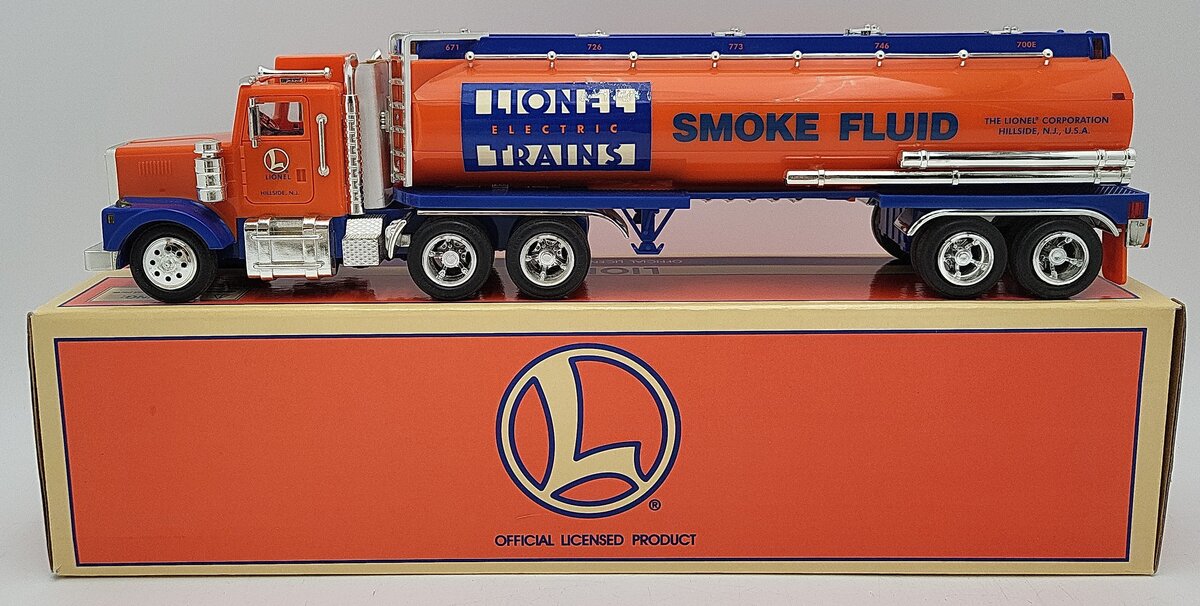 Lionel TMT-18126 1/32 Tanker Toy Truck with Operating Lights Sounds & Coinbank EX/Box