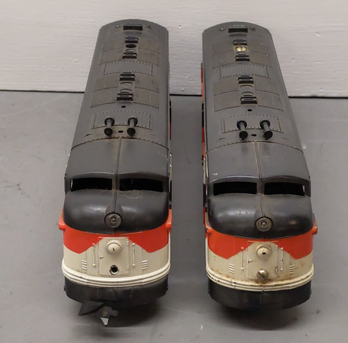 Marx 2002 Vintage O Gauge New Haven ABA Diesel Locomotive Set VG