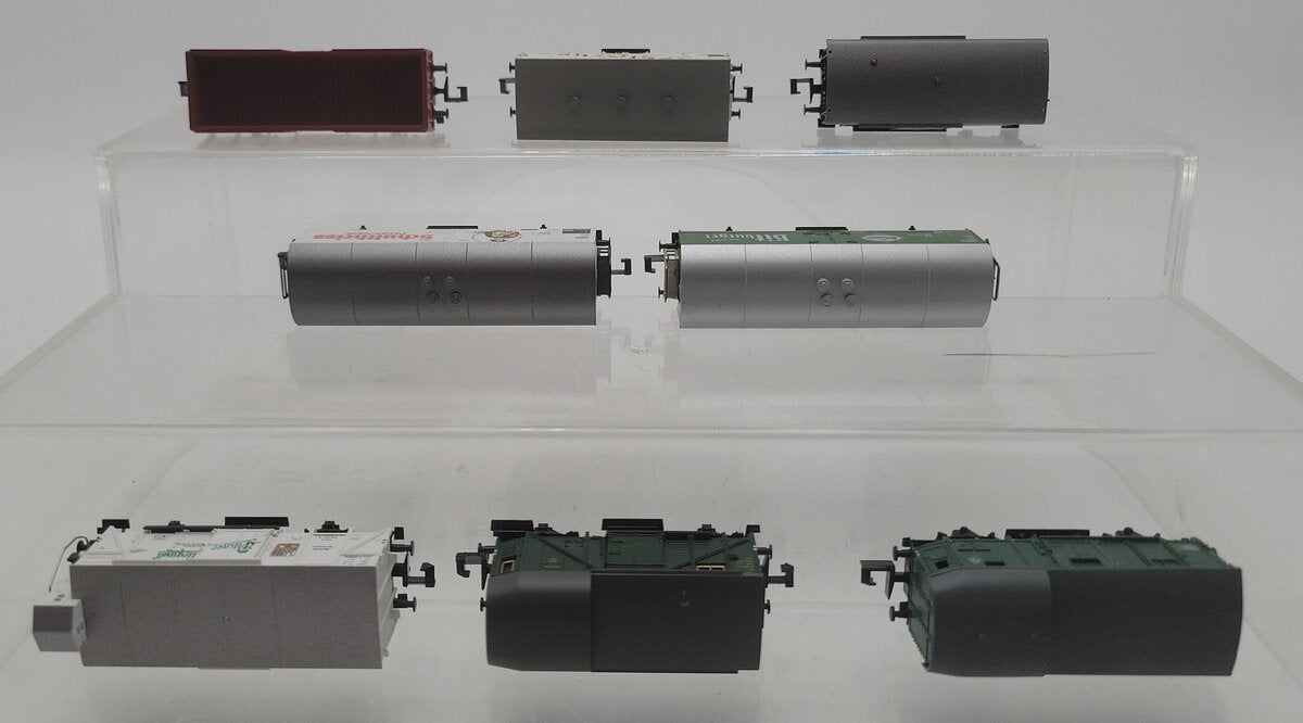 Fleischmann N Scale Assorted Freight Cars [8] EX