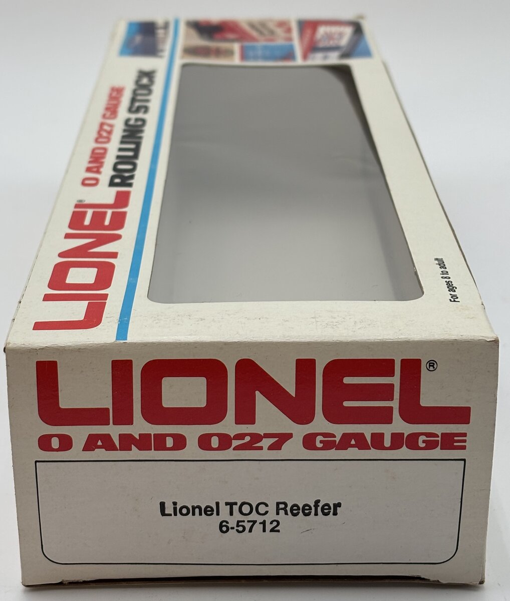 Lionel 6-5712 O Gauge Lionel Lines TOC Woodside Refrigerator Car #5712 LN/Box