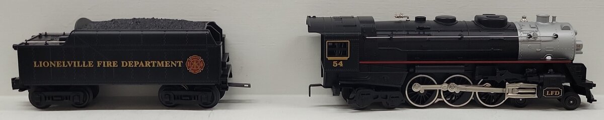Lionel 6-38063 Lionelville Fire Department 4-6-4 Hudson Steam Locomotive #54 LN/Box