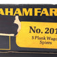 Graham Farish 2012 N Scale "Spiers" 5 Plank Wagon #513 LN/Box