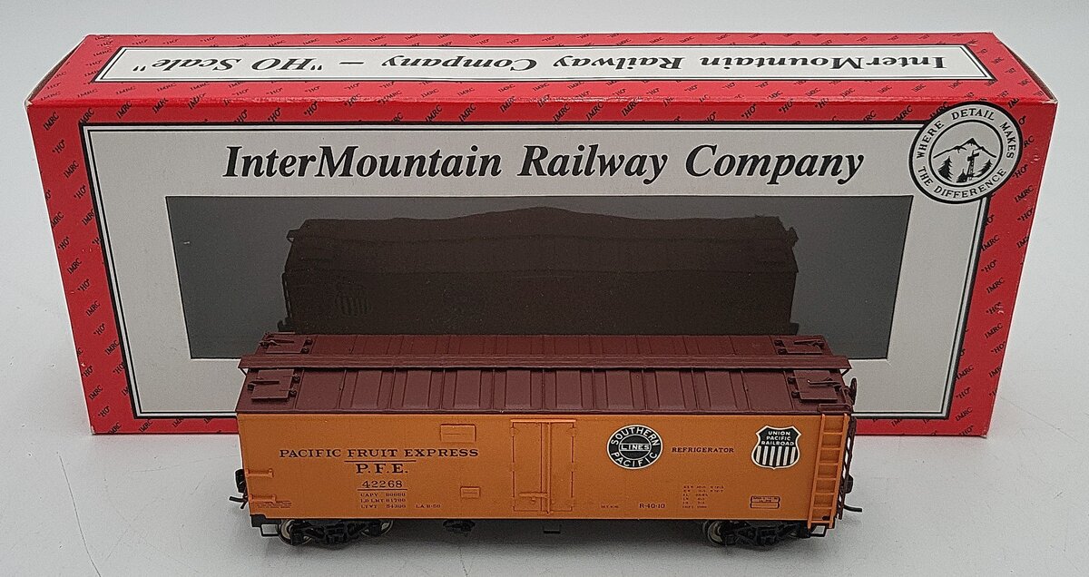 InterMountain 46703P-14 HO Scale Union Pacific Boxcar #42268 EX/Box