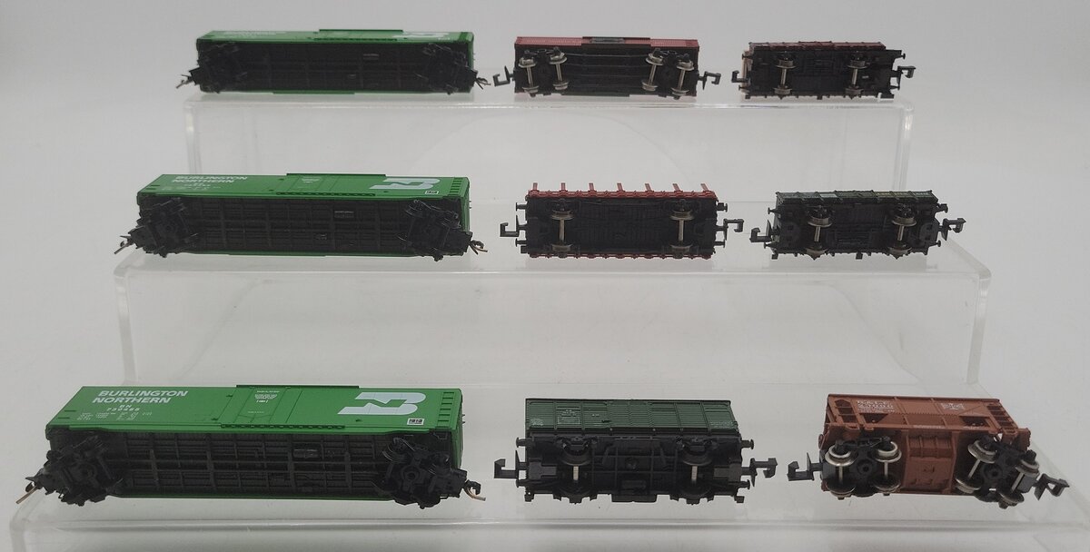 Micro-Trains, Trix & Atlas N Scale Assorted Freight Cars [9] EX
