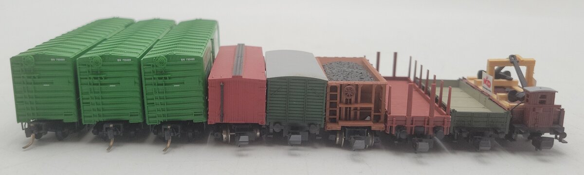 Micro-Trains, Trix & Atlas N Scale Assorted Freight Cars [9] EX
