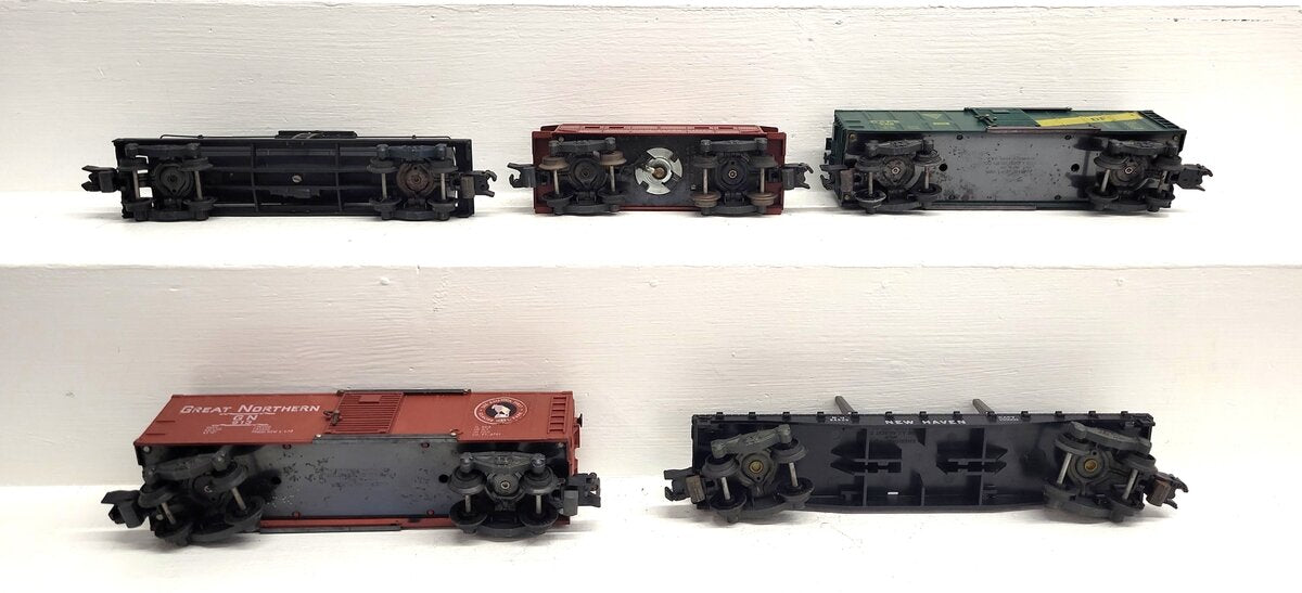 American Flyer S Gauge Assorted Freight Cars: 24539, 912, 913, 922, 977 [5] VG