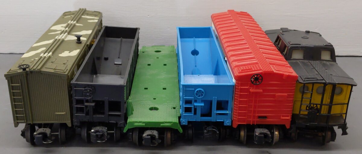 Lionel O Gauge Freight Cars 6-5727, 6-9122, 6-9854, 6-6109, 6-9011, 6-9168 [6]
