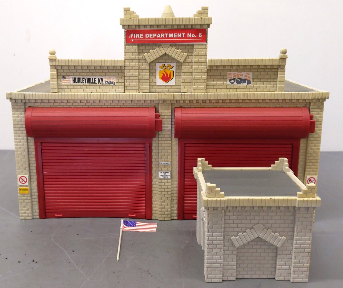 Piko 62242 G Scale Fire Departement Number 6 Station Building Kit