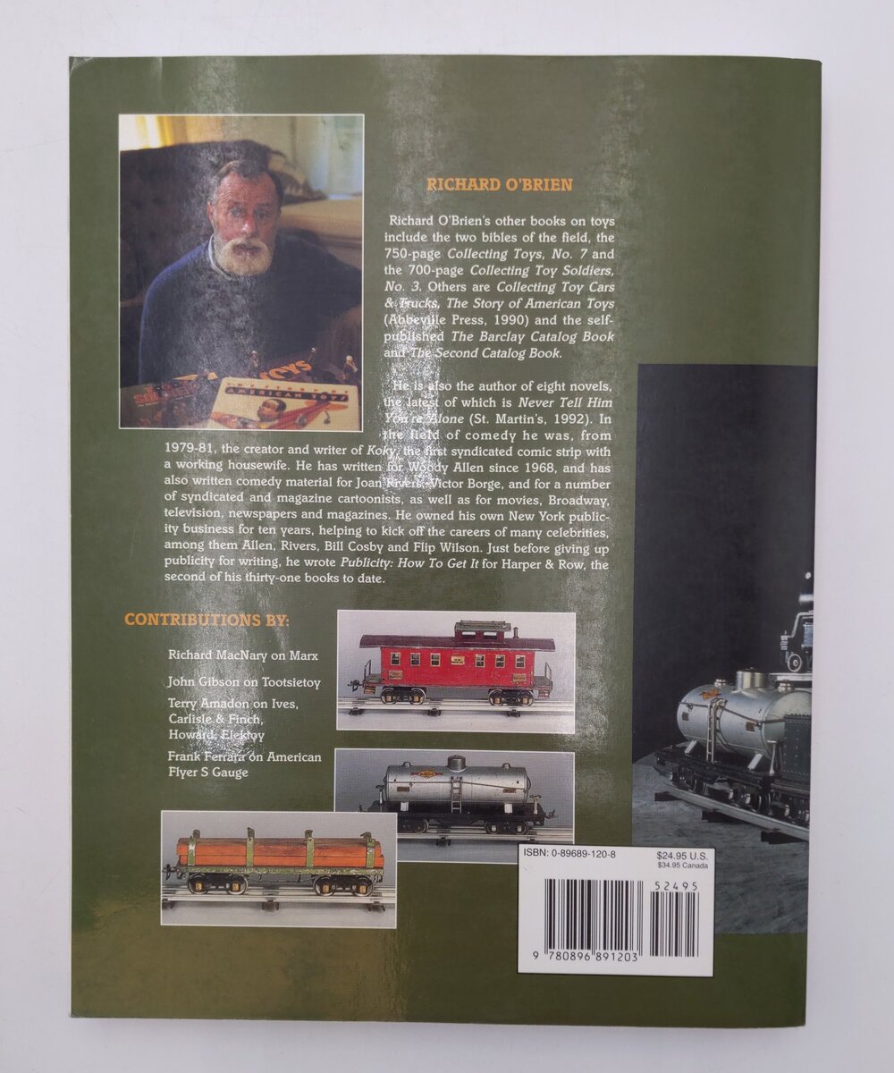 Collecting Toy Trains No.4 Paperback Book By Richard O'Brien EX
