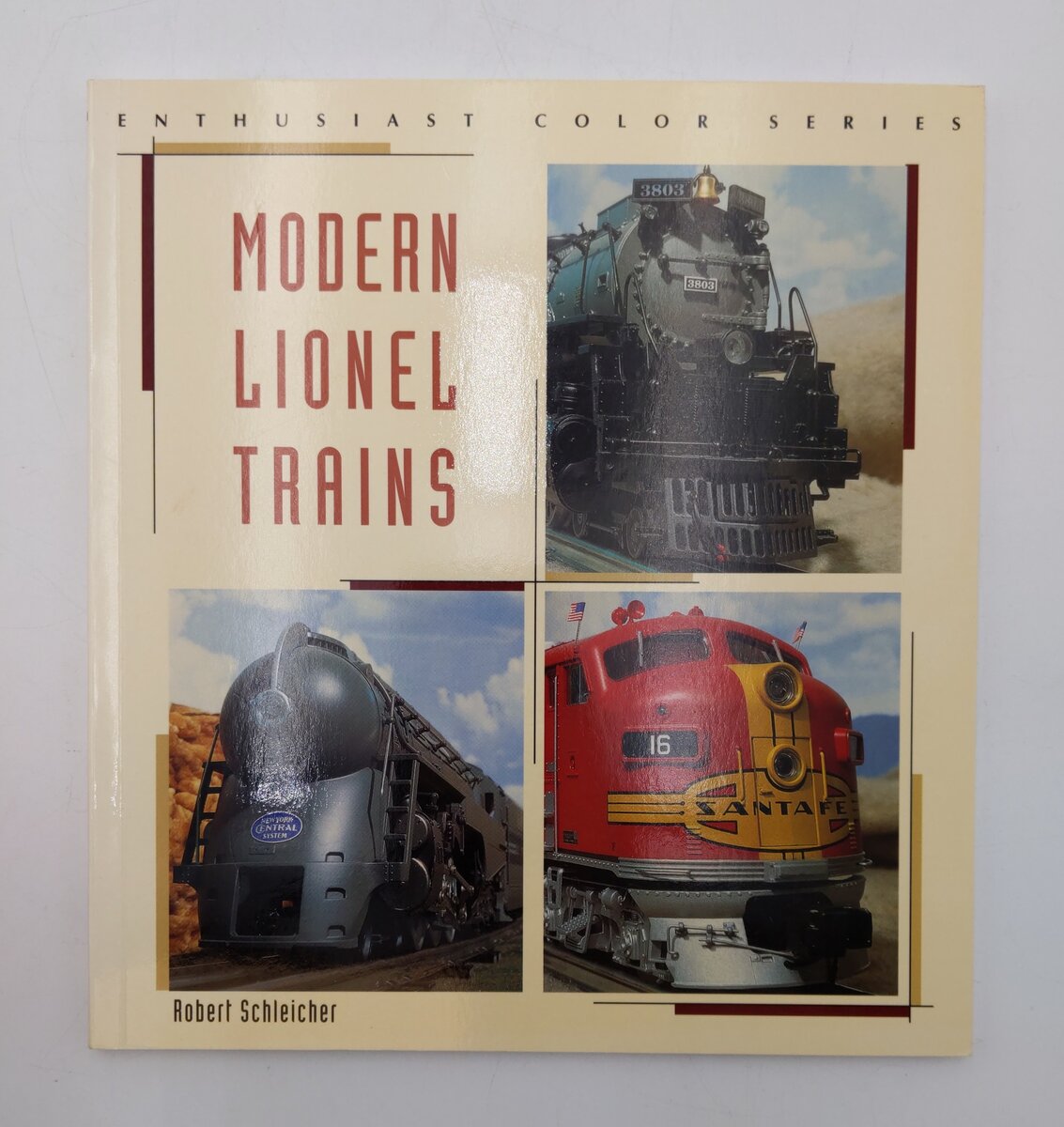 Modern Lionel Trains Paperback Book By Robert Schleicher EX