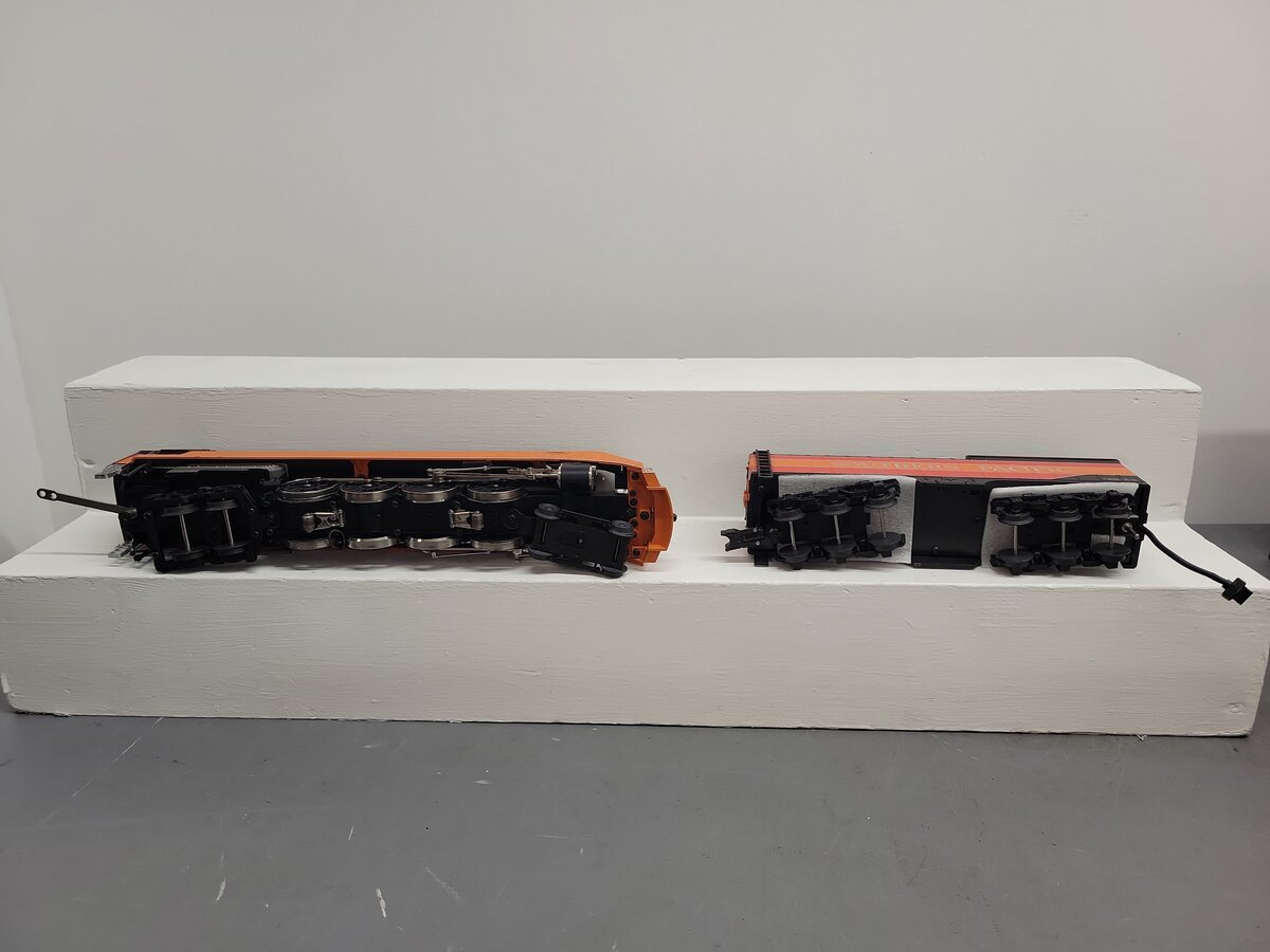 MTH 20-3029-1 O SP 4-8-4 GS-4 Diecast Steam Locomotive & Tender w/PS1 #4449 EX/Box