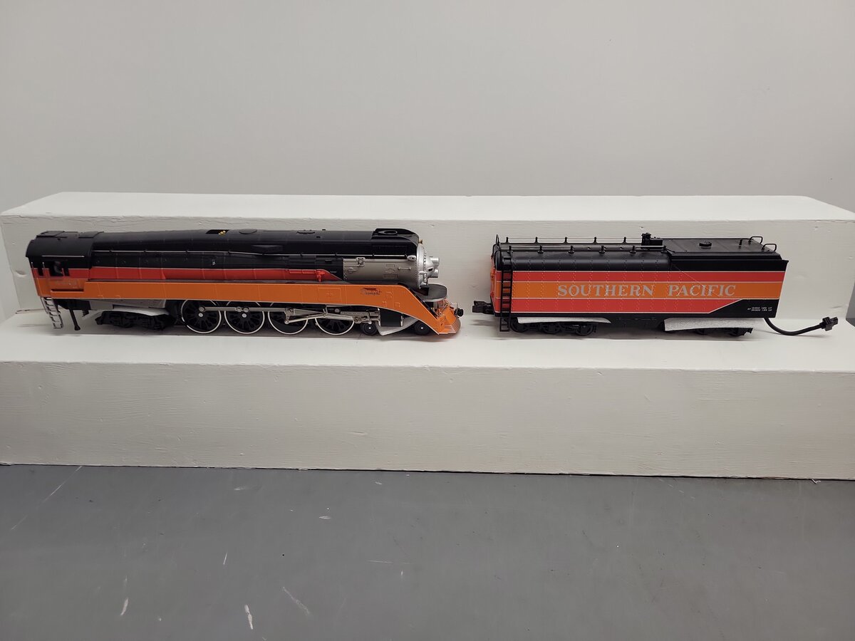 MTH 20-3029-1 O SP 4-8-4 GS-4 Diecast Steam Locomotive & Tender w/PS1 #4449 EX/Box