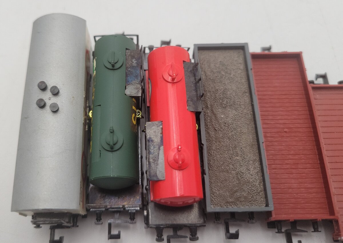 Ibertren, Trix, & Other N Scale Assorted Freight Cars [8] EX