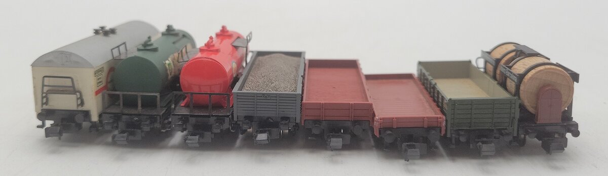Ibertren, Trix, & Other N Scale Assorted Freight Cars [8] EX