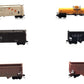 Atlas, Roco & Other N Scale Assorted Freight Cars [6] EX