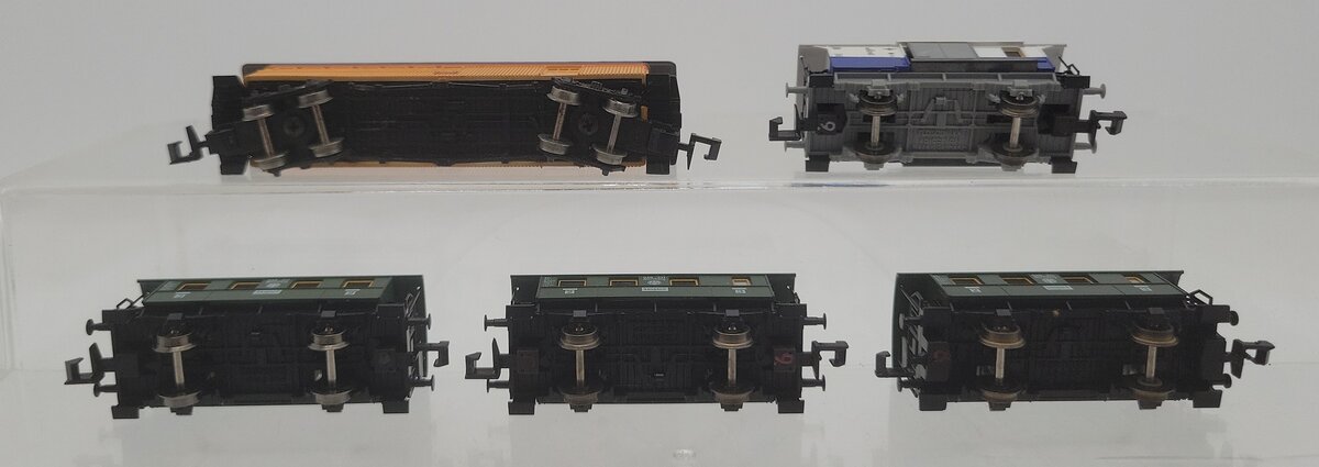 Fleischmann & Bachmann N Scale Assorted Passenger Cars [5] EX