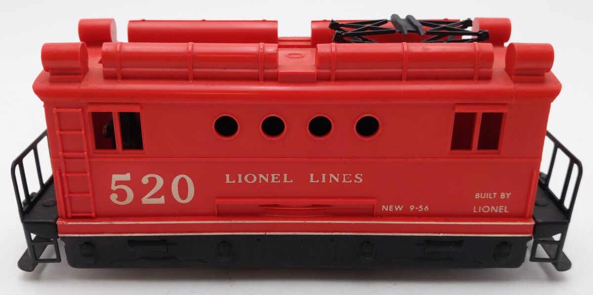 Lionel 520 Vintage O Postwar Powered Electric Box Cab Locomotive VG