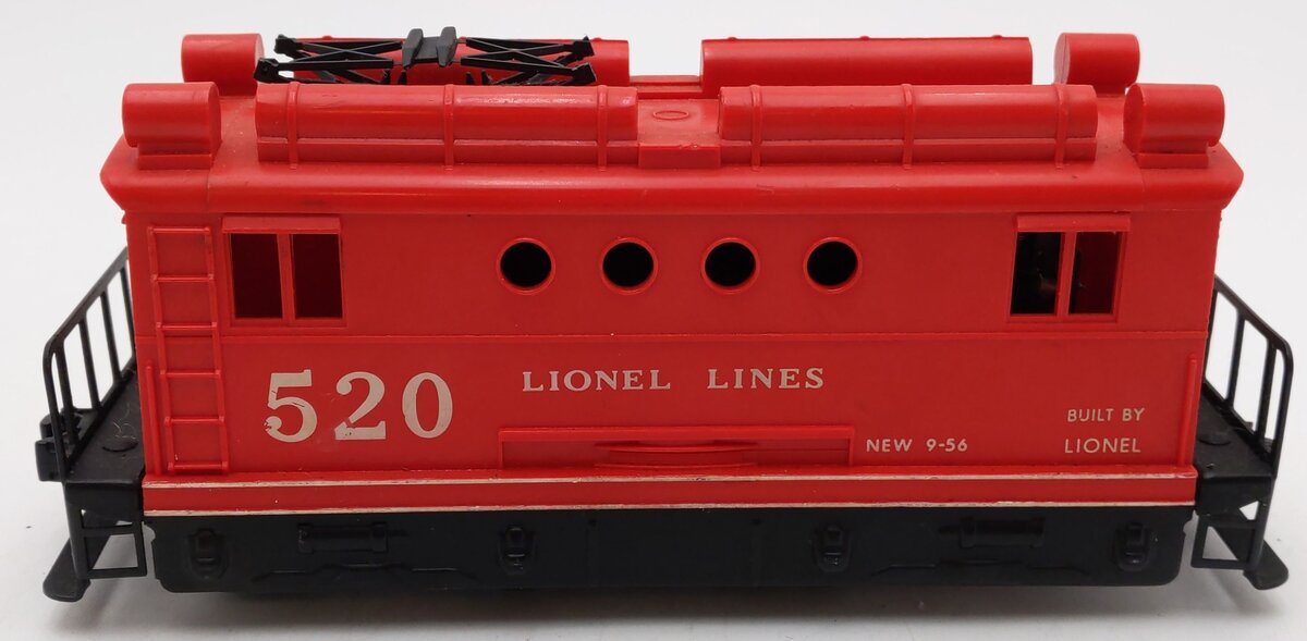 Lionel 520 Vintage O Postwar Powered Electric Box Cab Locomotive VG