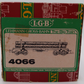 LGB 4066 G Scale Green Flatcar #97 with Log Load (Custom) EX/Box