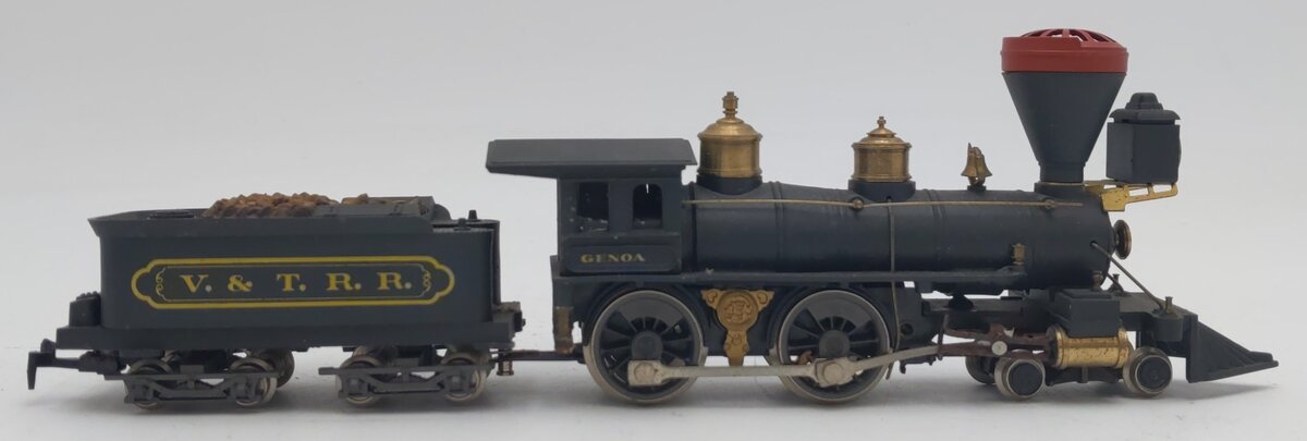 Rivarossi 5416 HO Virginia and Truckee 4-4-0 Genoa Steam Locomotive and Tender VG