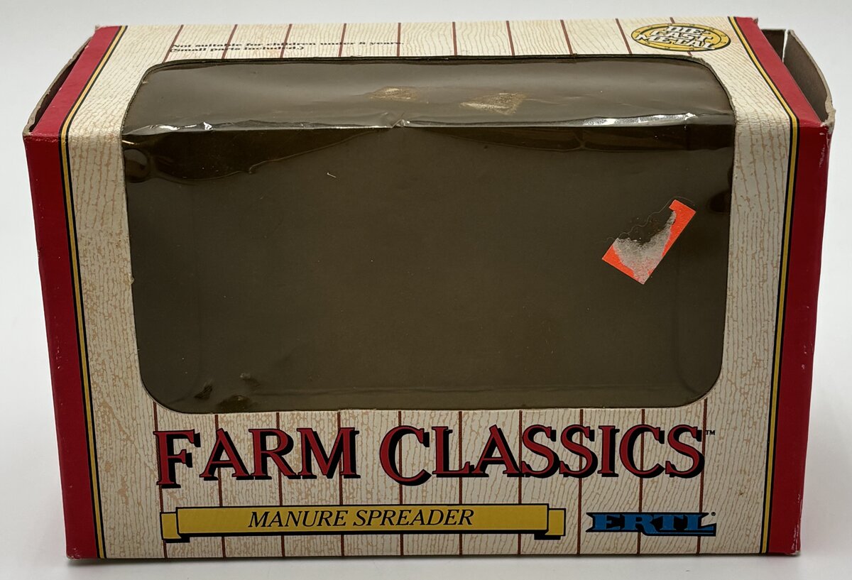 Ertl 2846 1:43 Scale Farm Classics Manure Spreader Diecast Metal LN/Box