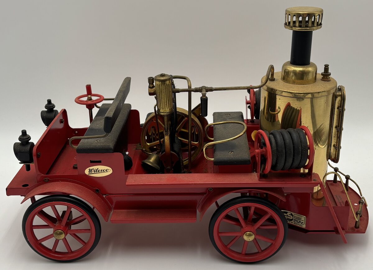 Wilesco D305 Steam Driven Fire Engine EX/Box