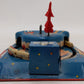 Linemar Vintage Tin Windup Rocket Express Train Toy