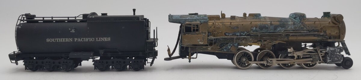 HO Scale Diecast & BRASS Steam Locomotive & Tender