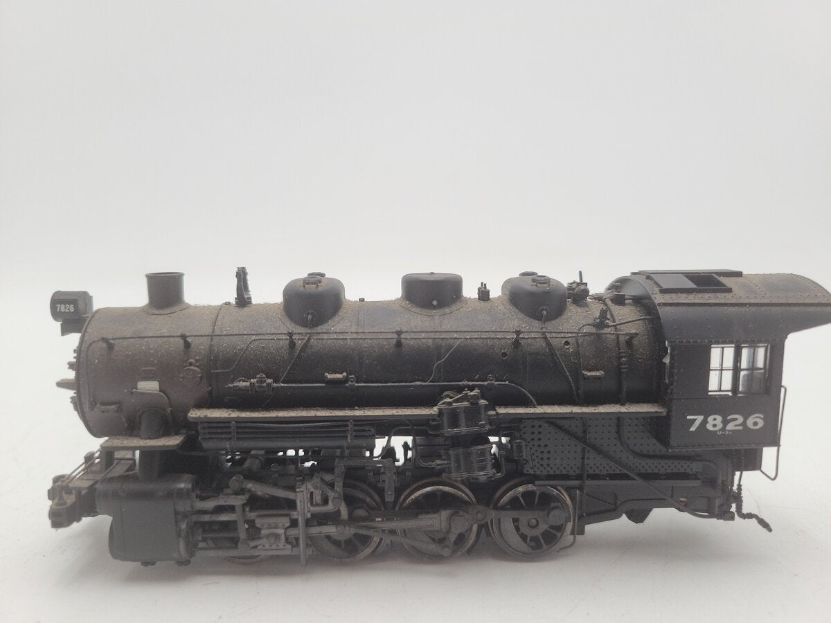 Proto 2000 31583 HO Scale New York Central Steam Locomotive #7826 VG