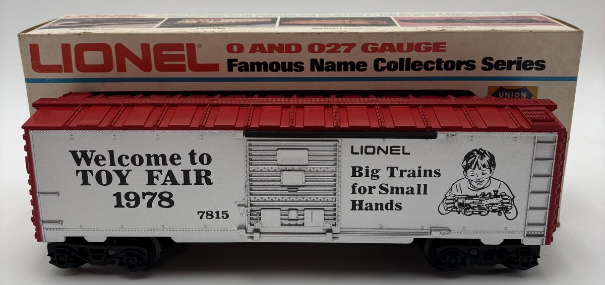 Lionel 6-7815 O Toy Fair 1978 Boxcar LN/Box