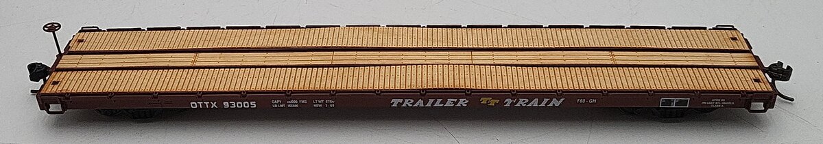 InterMountain 46405-16 HO Scale Wooden Flat Car #93005 EX/Box