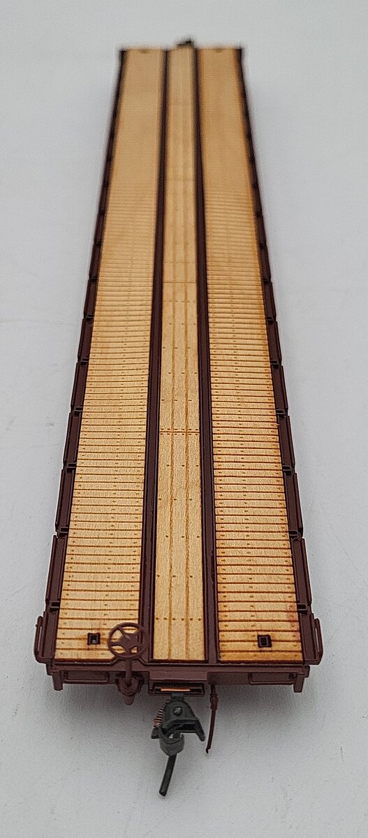 InterMountain 46405-16 HO Scale Wooden Flat Car #93005 EX/Box